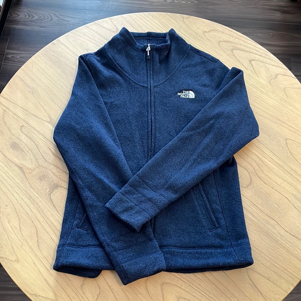 Women’s Navy Northface Zip Up